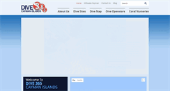 Desktop Screenshot of dive365cayman.com